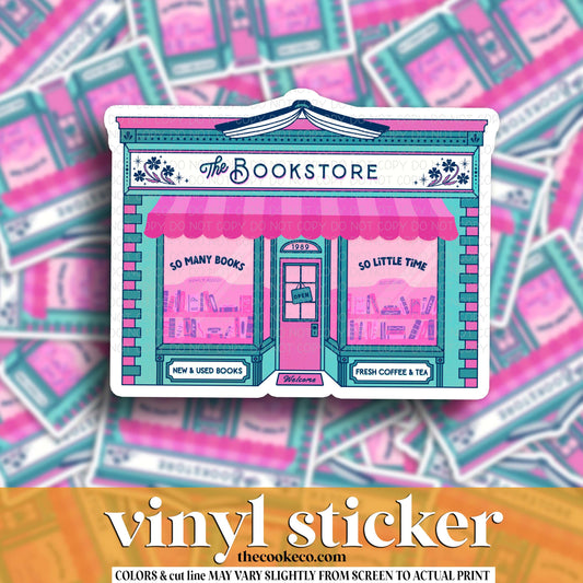 Vinyl Sticker | #V1829 - THE BOOKSTORE