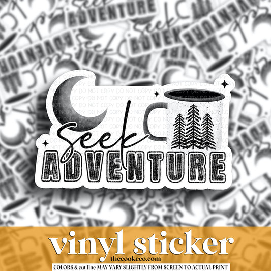 Vinyl Sticker | #V1869- SEEK ADVENTURE