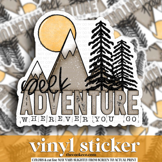 Vinyl Sticker | #V1947- SEEK ADVENTURE