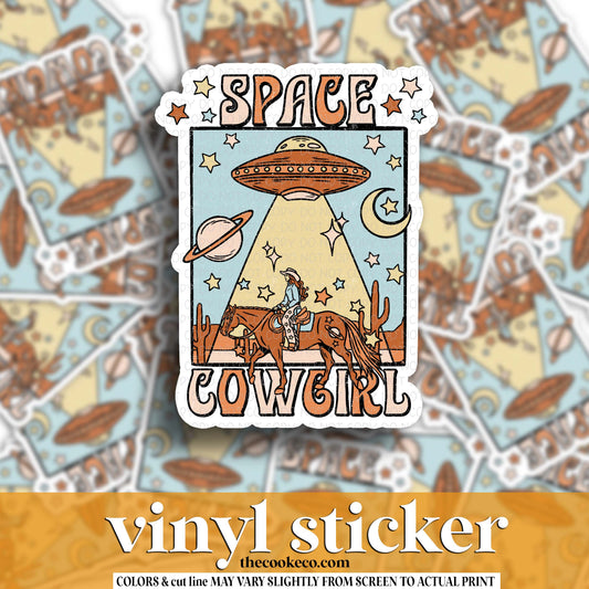 Vinyl Sticker | #V1965 - SPACE COWBOY