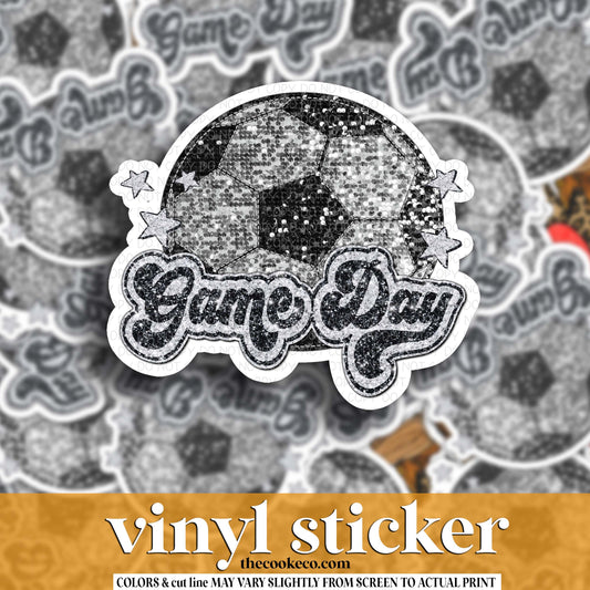 Vinyl Sticker | #V1986 - GAME DAY SOCCER
