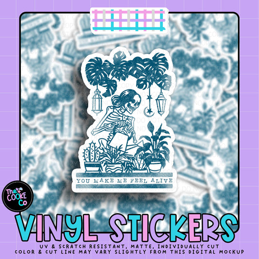Vinyl Sticker | #V2080 - YOU MAKE ME FEEL ALIVE.