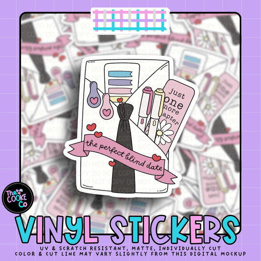 Vinyl Sticker | #V2096 - JUST ONE MORE CHAPTER