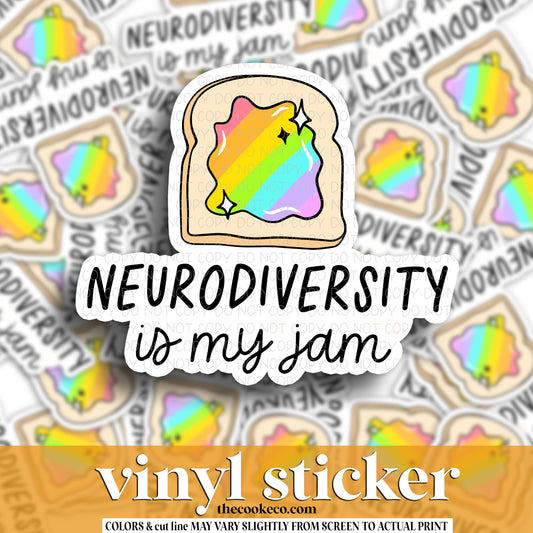 Vinyl Sticker | #V1470 - NEURODIVERSITY IS MY JAM