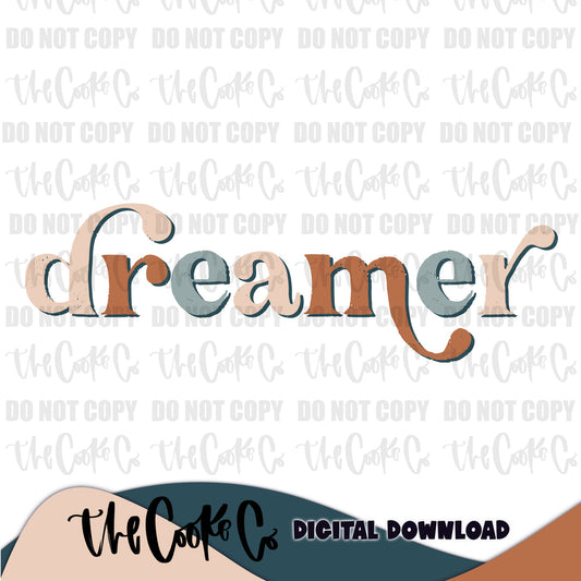 DREAMER | Digital Download | PNG