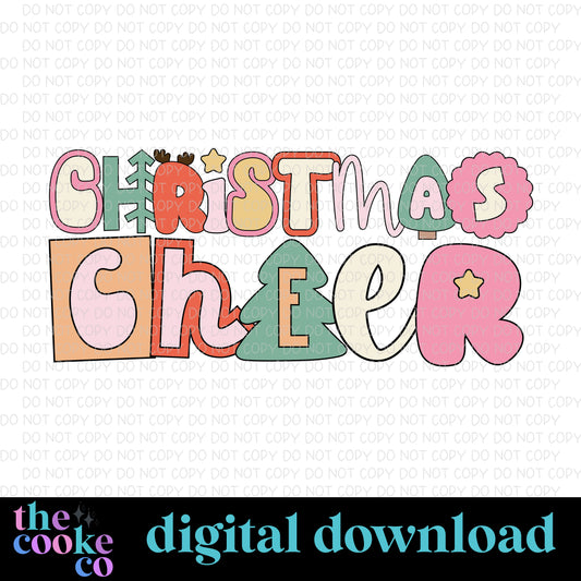 CHRISTMAS CHEER | Digital Download | PNG