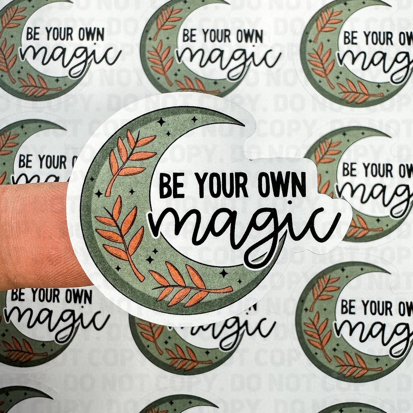Packaging Stickers | #C1009 - BE YOUR OWN MAGIC