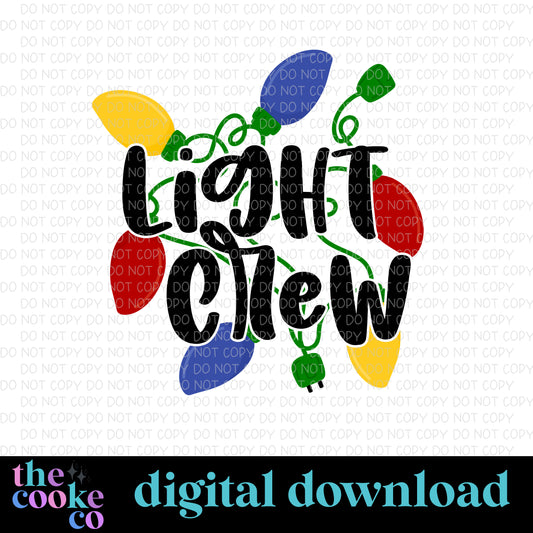 LIGHT CREW | Digital Download | PNG