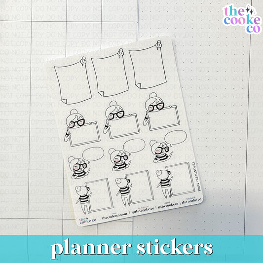 PTO Sticker Sheets | #PS015 - REMINDERS