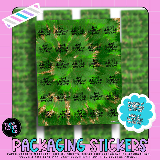Packaging Stickers | #RTS0313 - YOUR ORDER MADE MY DAY