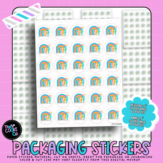 Packaging Stickers | #RTS0316 - FREE GIFT