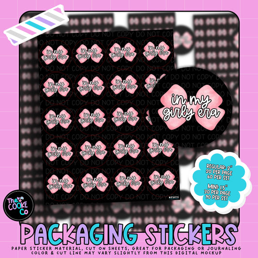 Packaging Stickers | #RTS0331 - IN MY GIRLIE ERA