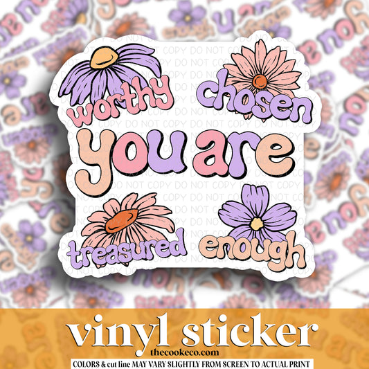 Vinyl Sticker | #V1322 - YOU ARE