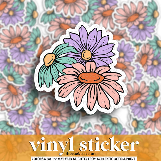 Vinyl Sticker | #V1324 - FLORAL