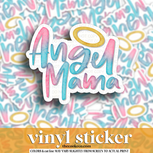 Vinyl Sticker | #V1299 - ANGEL MAMA