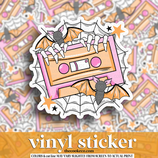 Vinyl Sticker | #V1398 - BATS & CASSETTE
