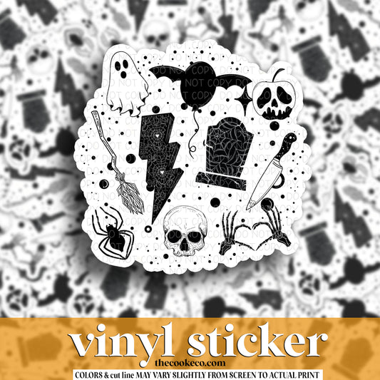 Vinyl Sticker | #V1411 - EVERYTHING HALLOWEEN
