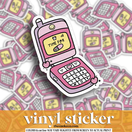 Vinyl Sticker | #V1804 - TIME FOR
