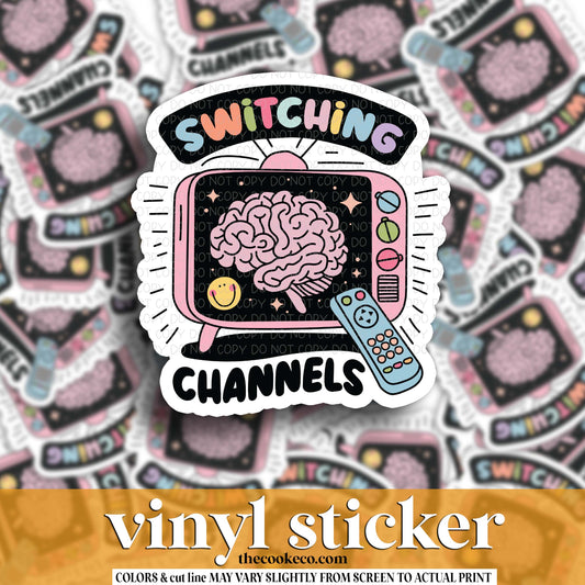 Vinyl Sticker | #V1821 - SWITCHING CHANNELS