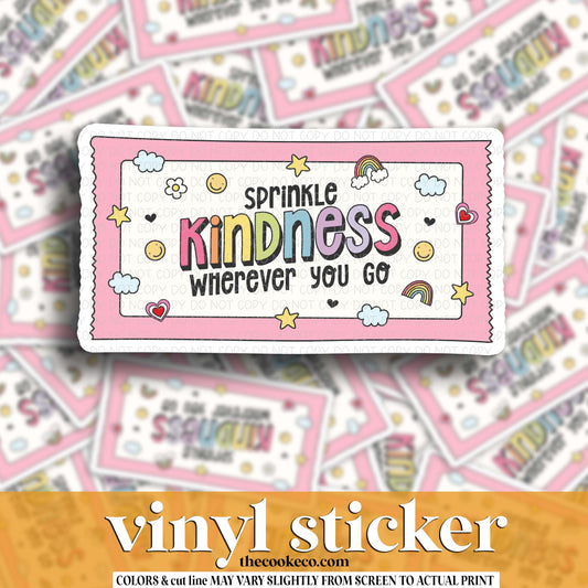 Vinyl Sticker | #V1823 - SPRINKLE KINDNESS
