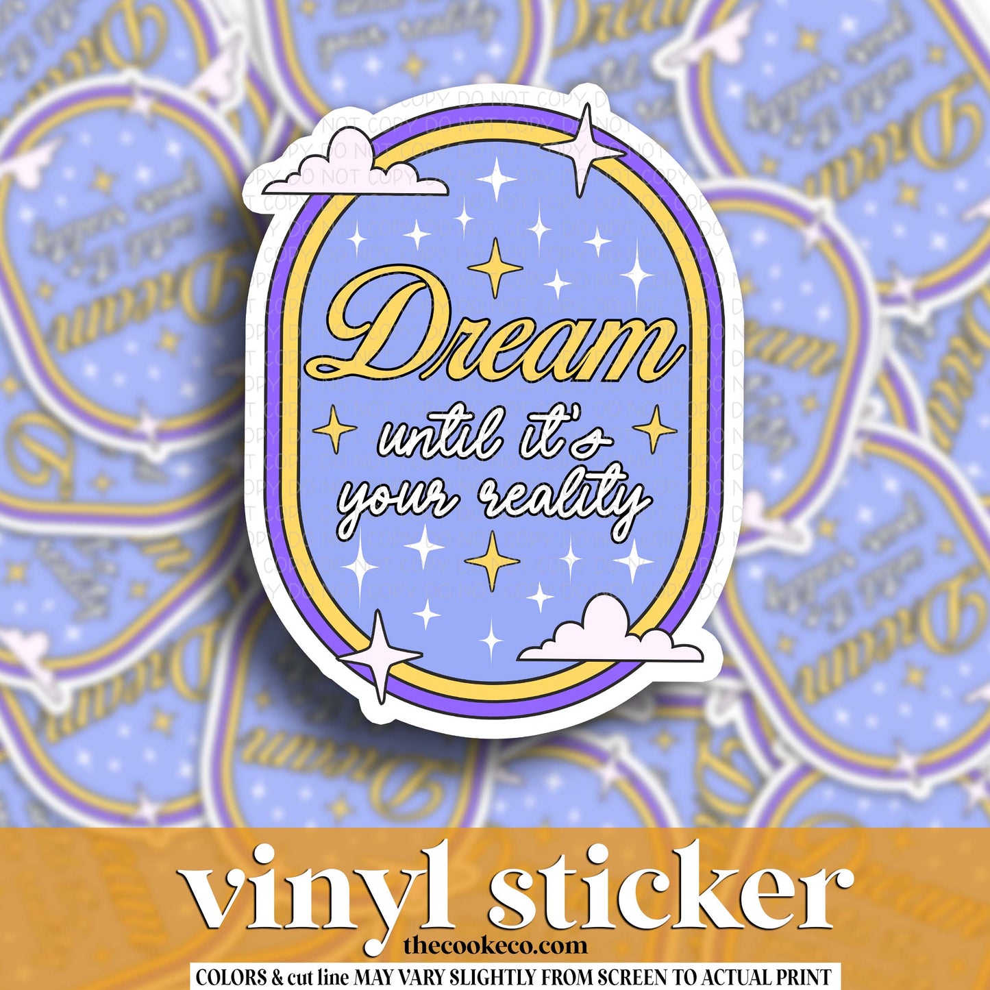 Vinyl Sticker | #V1826 - DREAM