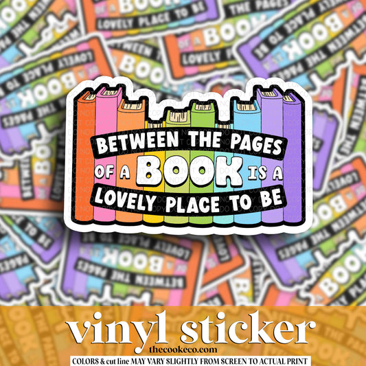Vinyl Sticker | #V1830 - BETWEEN THE PAGES