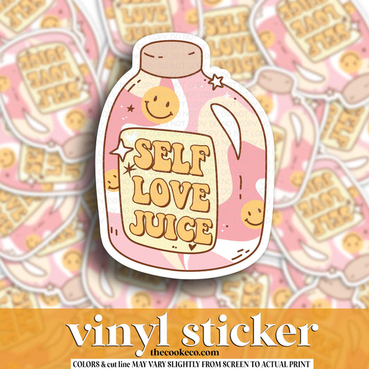Vinyl Sticker | #V1846 - SELF LOVE JUICE