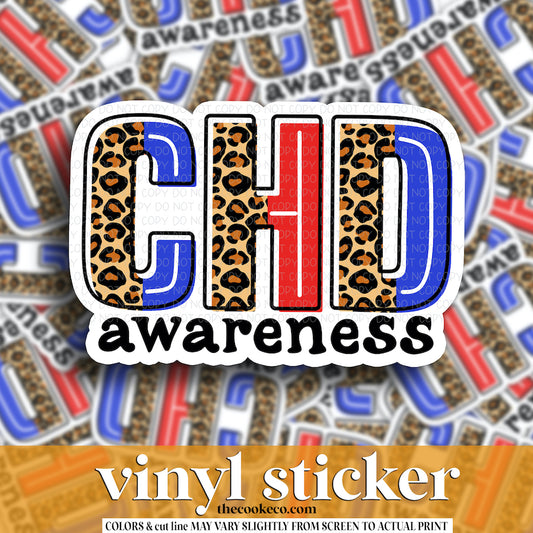 Vinyl Sticker | #V1863- CHD AWARENESS