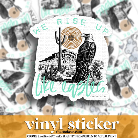 Vinyl Sticker | #V1888 - WE RISE UP