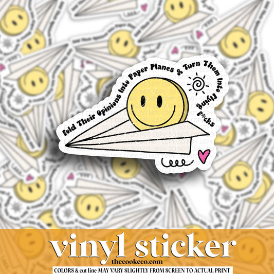 Vinyl Sticker | #V1912- FOLD THEIR OPINIONS