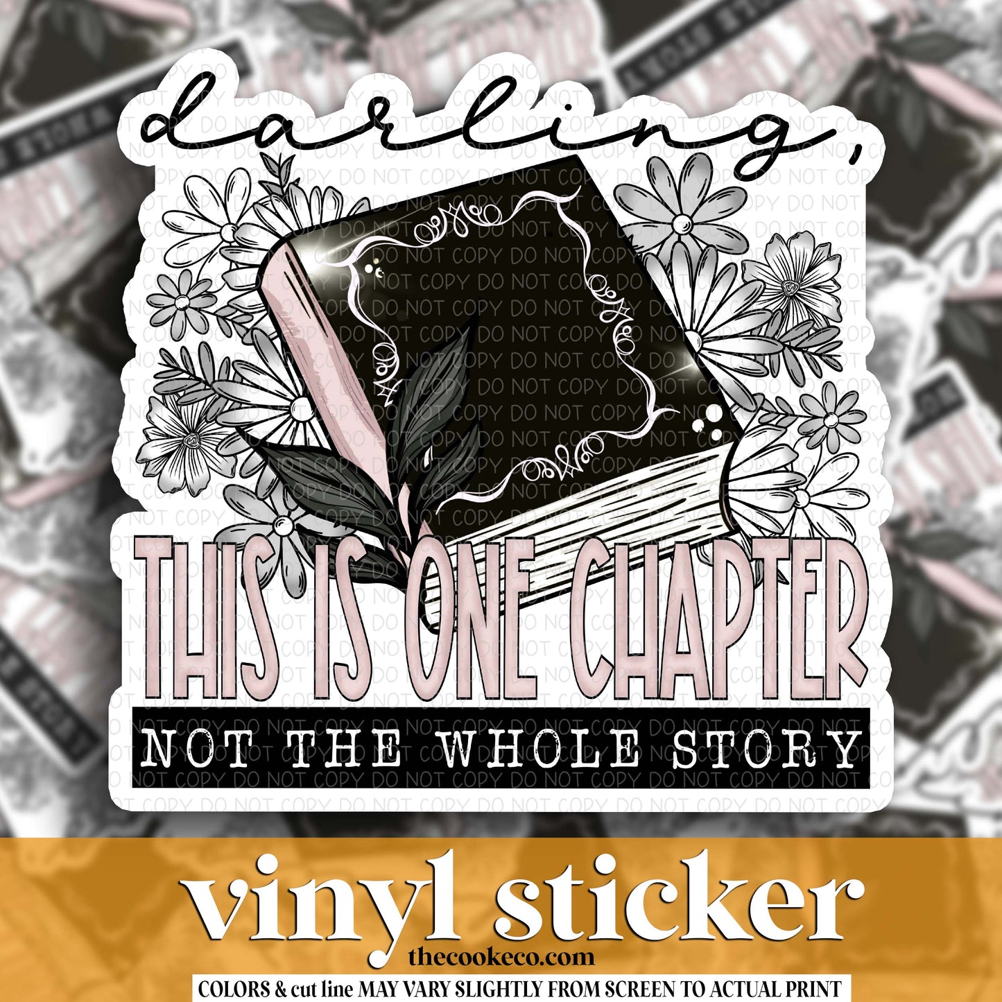 Vinyl Sticker | #V1936- THIS IS ONE CHAPTER