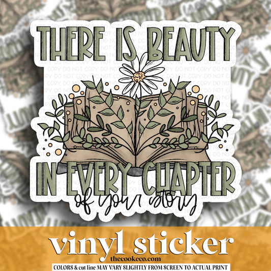 Vinyl Sticker | #V1937- THERE IS BEAUTY