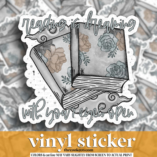 Vinyl Sticker | #V1944- READING IS DREAMING