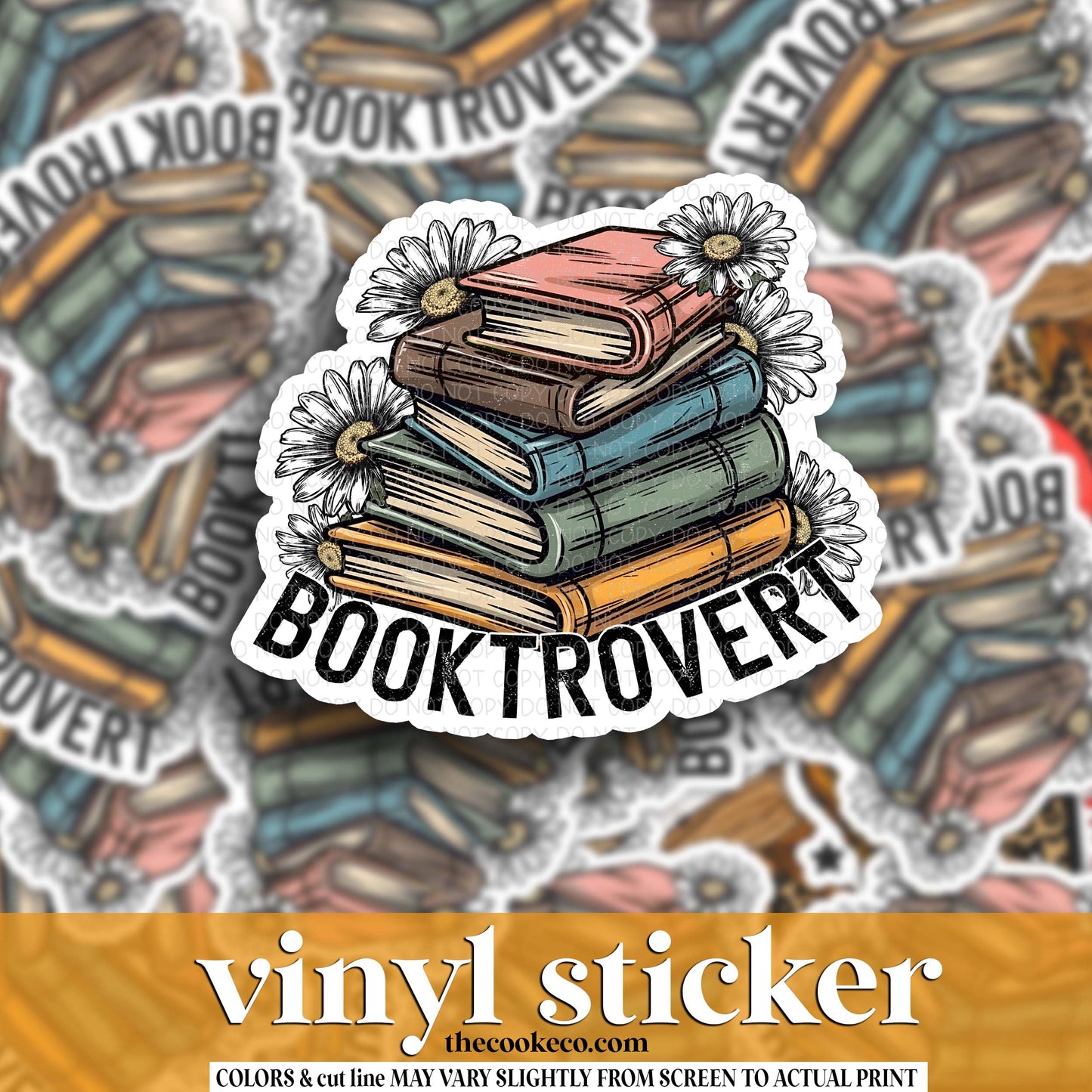 Vinyl Sticker | #V1997 - BOOKTROVERT