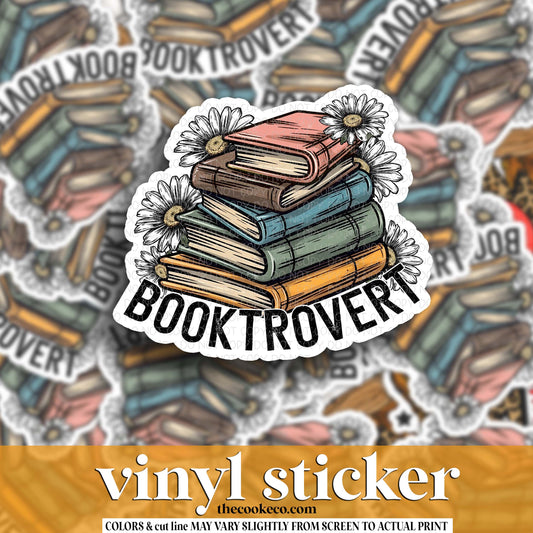 Vinyl Sticker | #V1997 - BOOKTROVERT