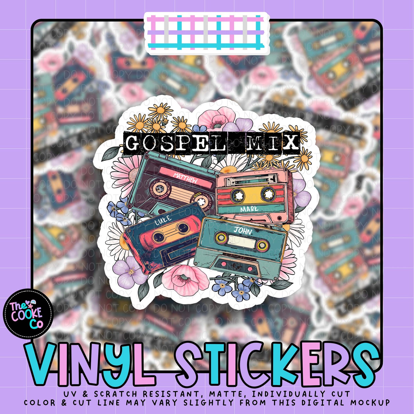 Vinyl Sticker | #V2029 - GOSPEL MIX