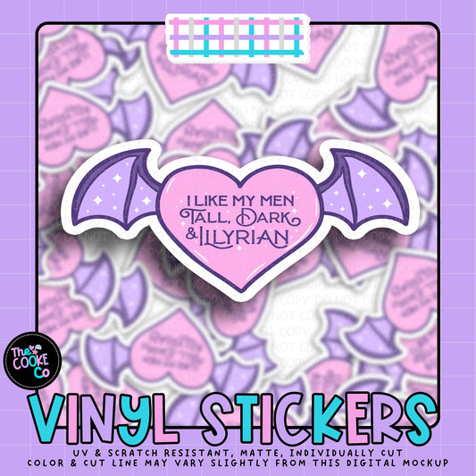 Vinyl Sticker | #V2045 - I LIKE MY MEN TALL, DARK & ILLYRIAN