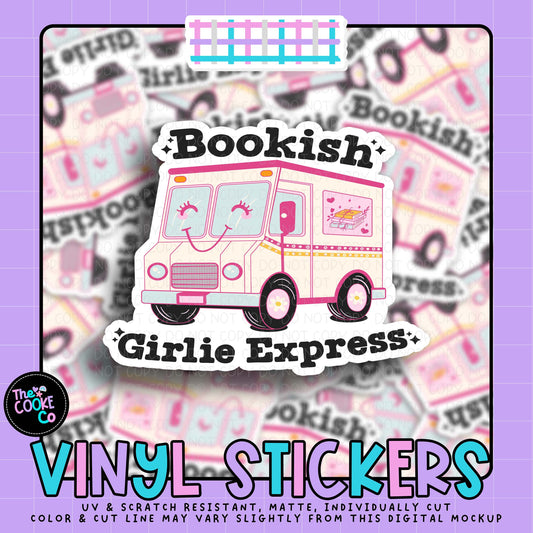 Vinyl Sticker | #V2049 - BOOKISH GIRLIE EXPRESS
