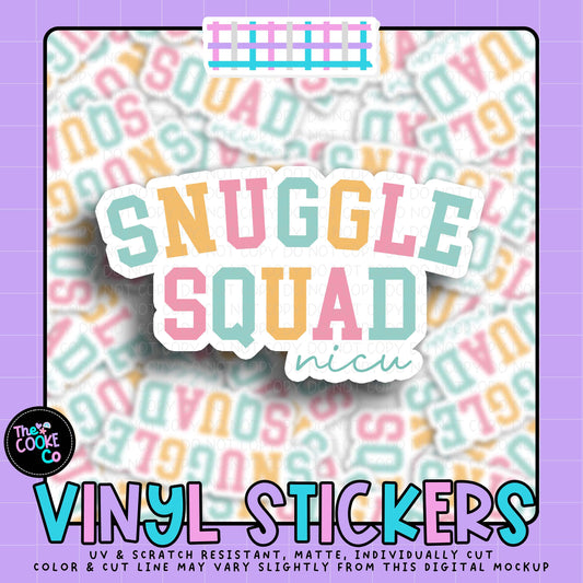 Vinyl Sticker | #V2073 - SNUGGLE SQUAD NICU.