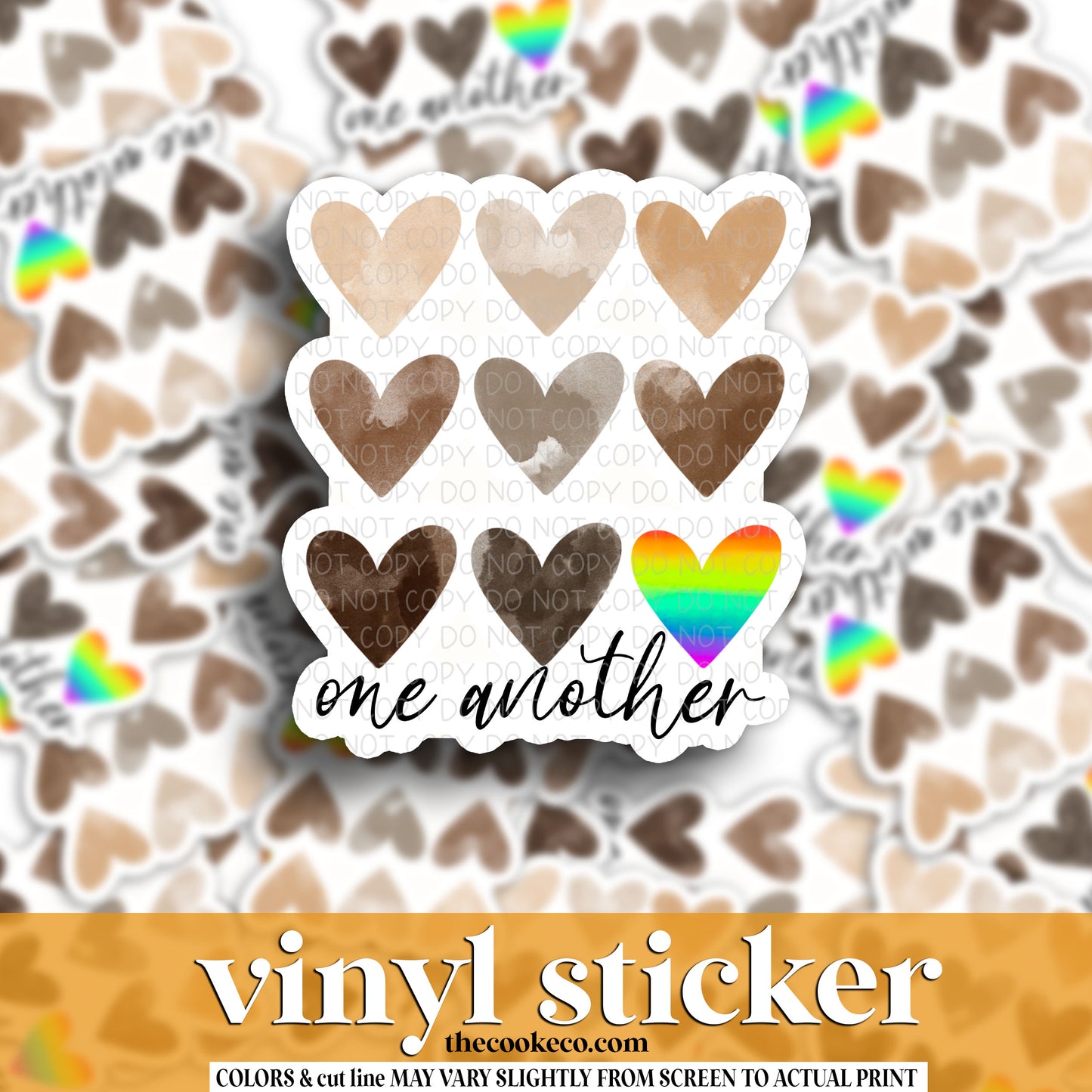 Vinyl Sticker | #V1479 - LOVE ONE ANOTHER