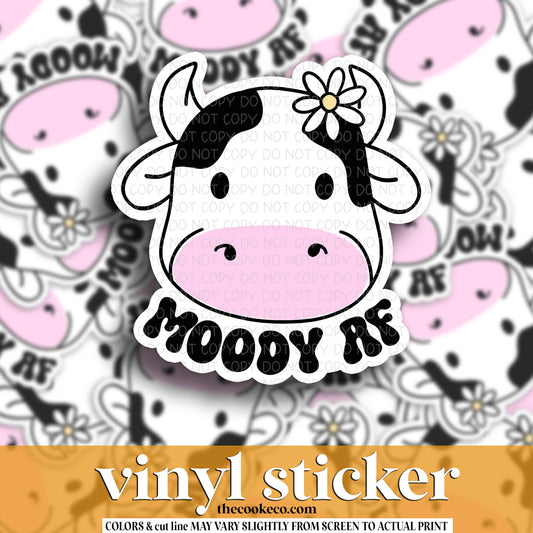 Vinyl Sticker | #V1516 - MOODY AF
