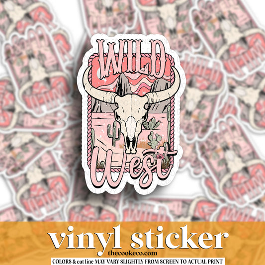 Vinyl Sticker | #V1525 - WILD WEST