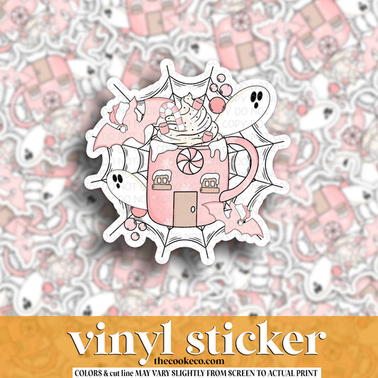 Vinyl Sticker | #V1620 -  HOT COCOA GHOST