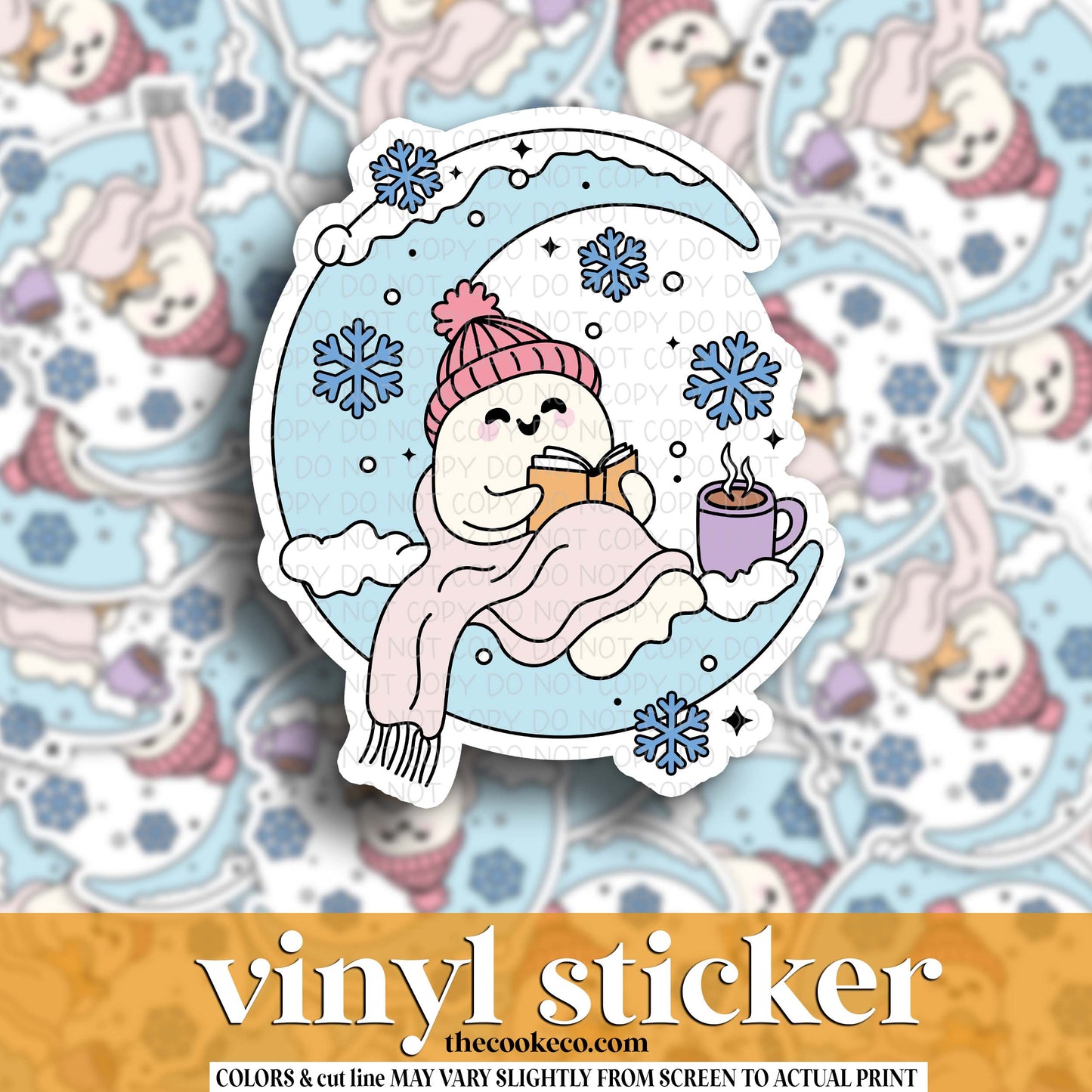 Vinyl Sticker | #V1678  - WINTER GHOSTIE