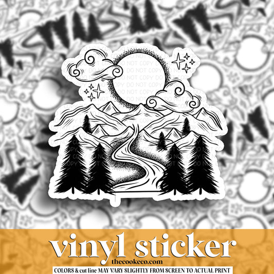 Vinyl Sticker | #V1748 - MOUNTAIN PARADISE