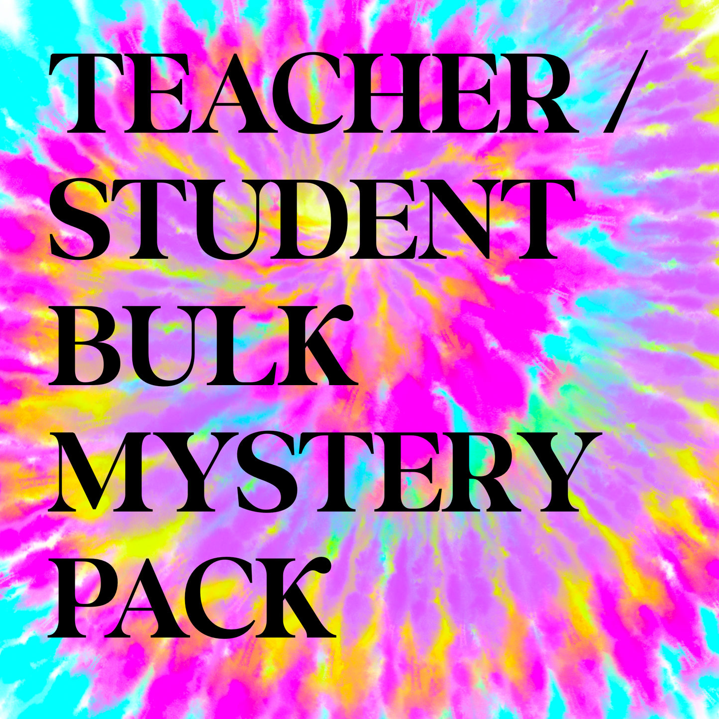 Vinyl Sticker | #VMB019 - TEACHER/STUDENT MYSTERY BULK VINYL