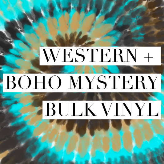 Vinyl Sticker | #VMB012 - WESTERN + BOHO MYSTERY BULK VINYL