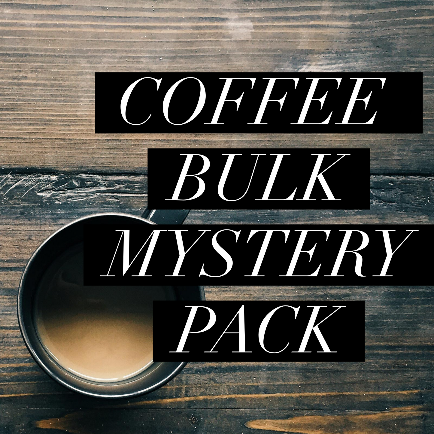 Vinyl Sticker | #VMB023 - COFFEE BULK MYSTERY VINYL