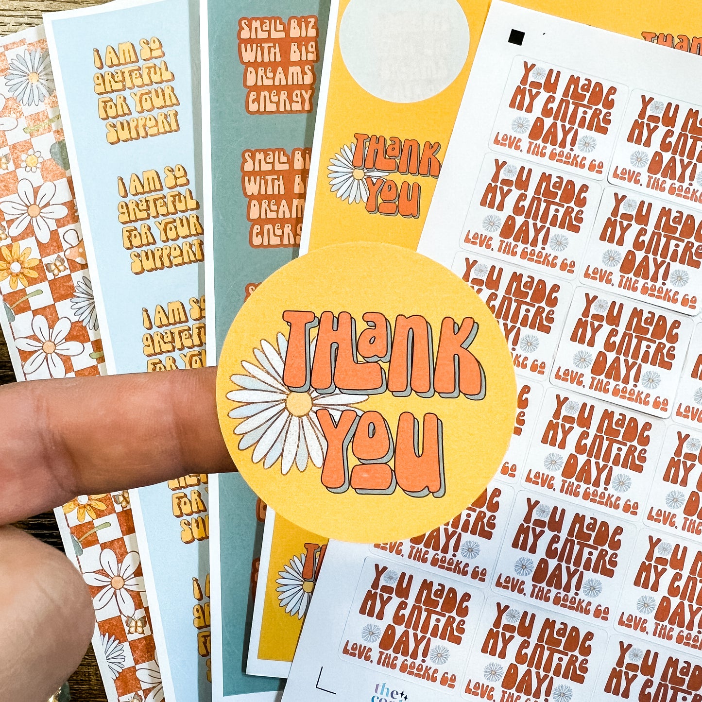 RTS Packaging Stickers | #RTS223 - THANK YOU
