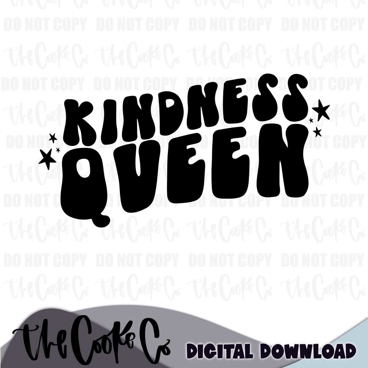 KINDNESS QUEEN | Digital Download | PNG